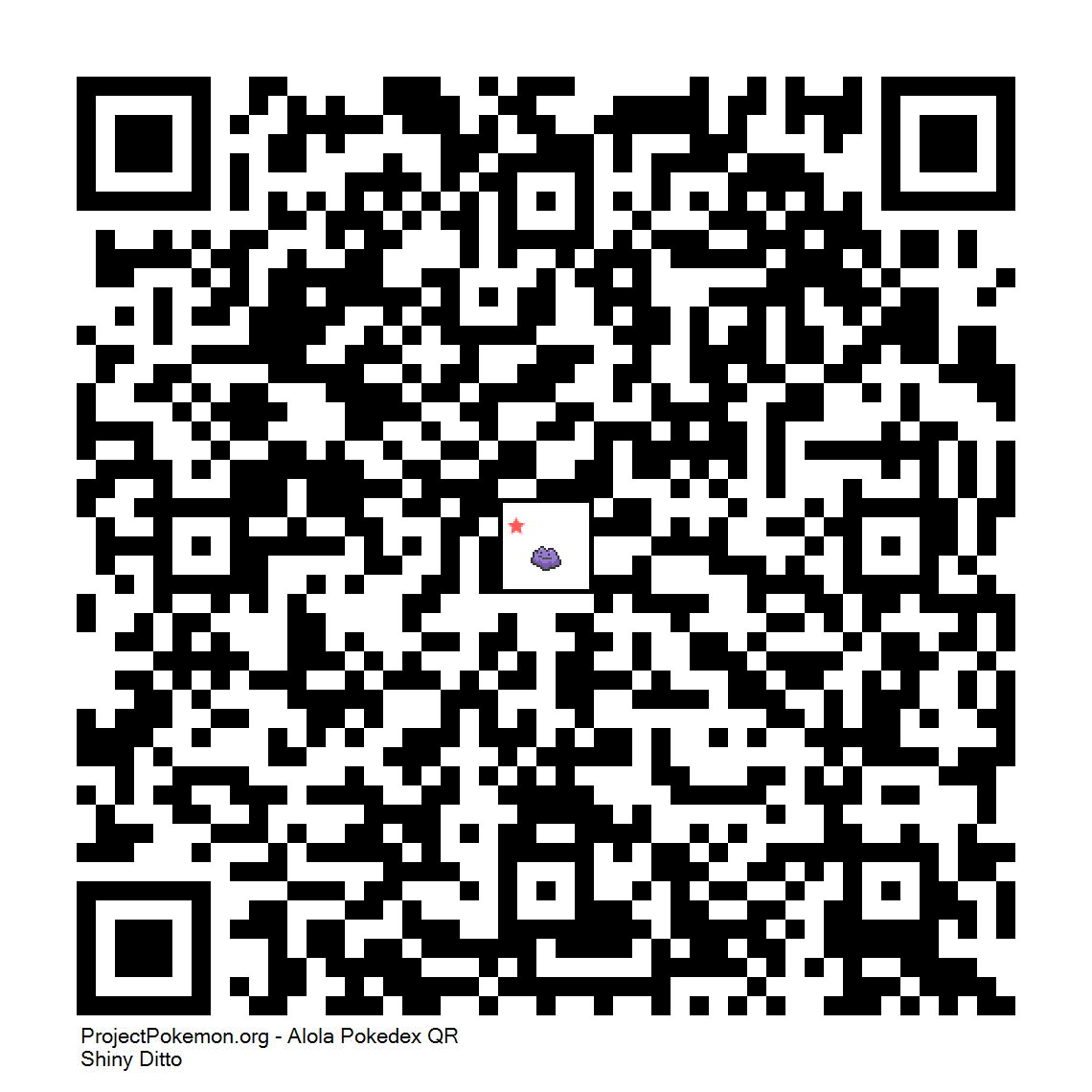 Cdigo QR de Ditto variocolor